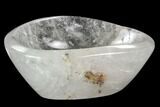 Polished Quartz Bowl - Madagascar #120198-2